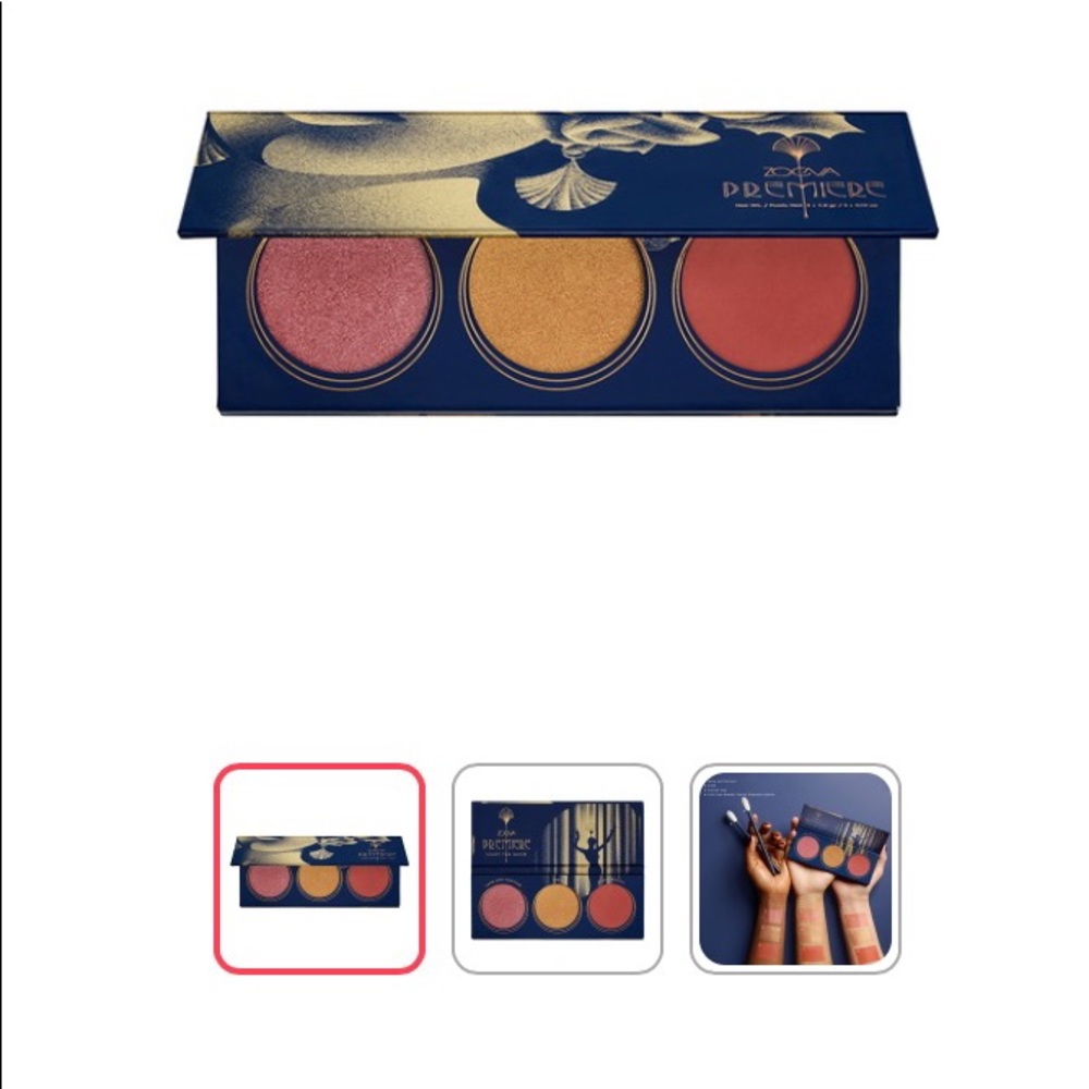 ZOEVA Premiere Highlighter + Blush Palette